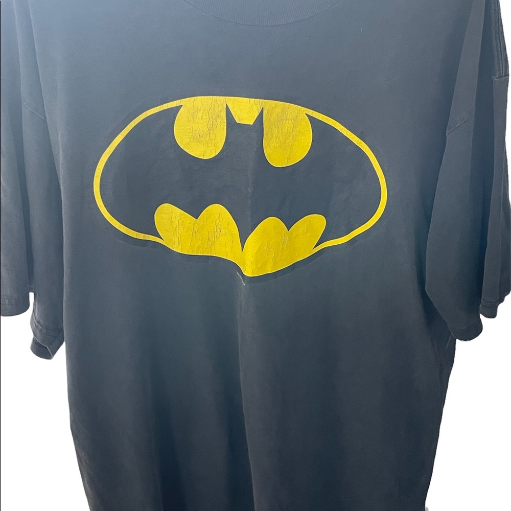 Vintage 90s 1997 DC Comics Batman & Robin Emblem Logo Tshirt Size XL